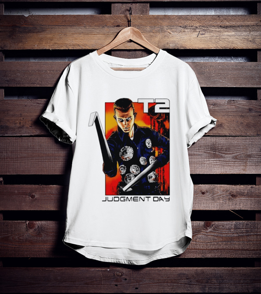 T2 Judgment Day 1000 Iconic Scene T-Shirt