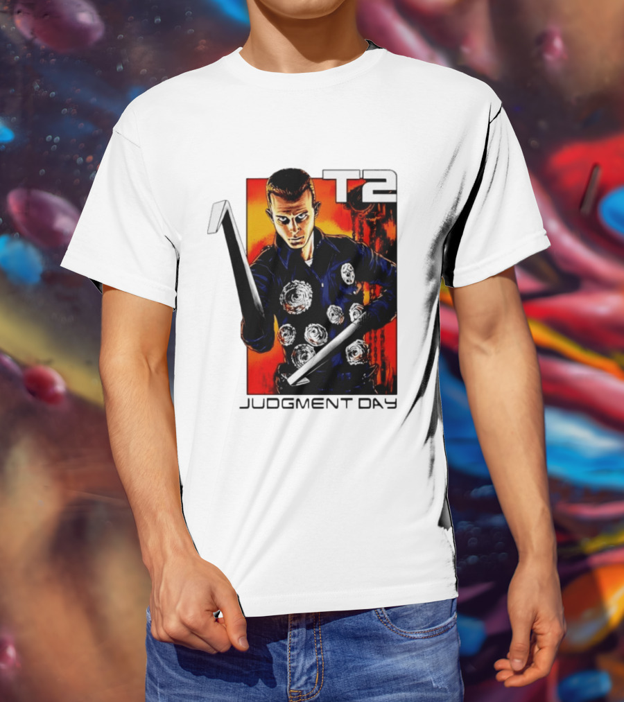 T2 Judgment Day 1000 Iconic Scene T-Shirt