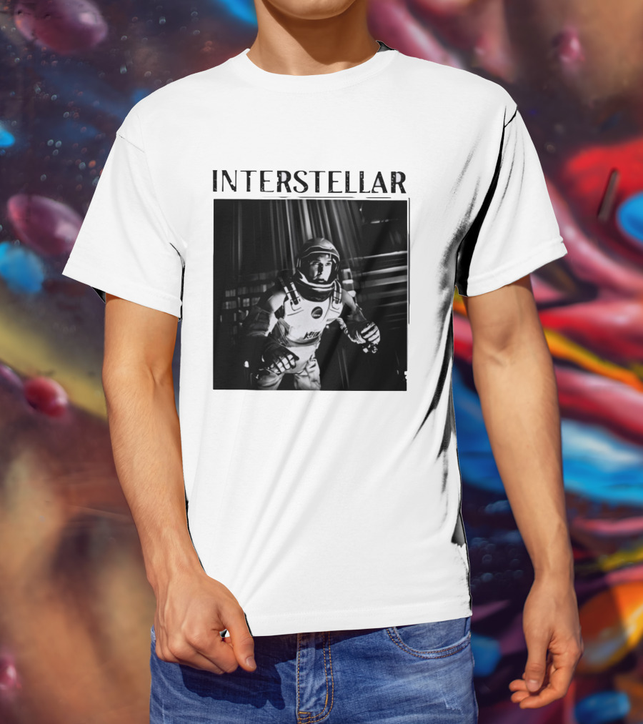 Interstellar 2014 Matthew McConaughey Spacesuit Scene T-Shirt