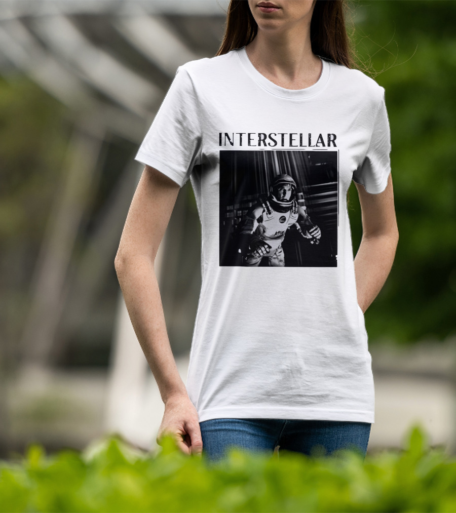 Interstellar 2014 Matthew McConaughey Spacesuit Scene T-Shirt