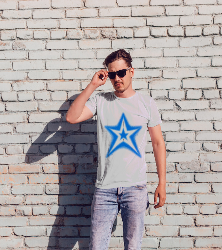 Karol G Store Matadora Zip Blue Star Starfish T-Shirt