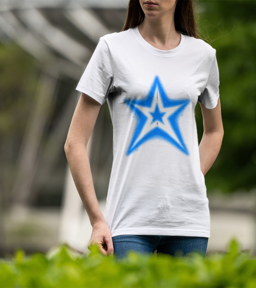Karol G Store Matadora Zip Blue Star Starfish T-Shirt