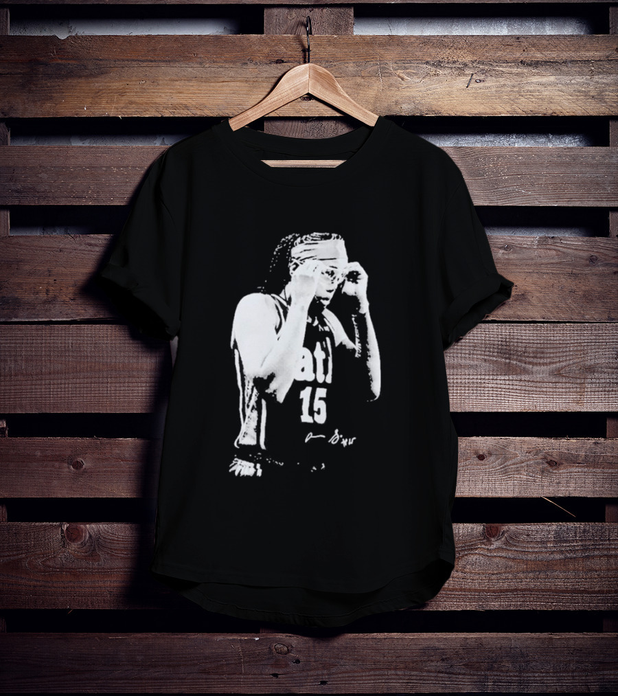 Allisha Gray Number 15 Goggles Gesture T-Shirt