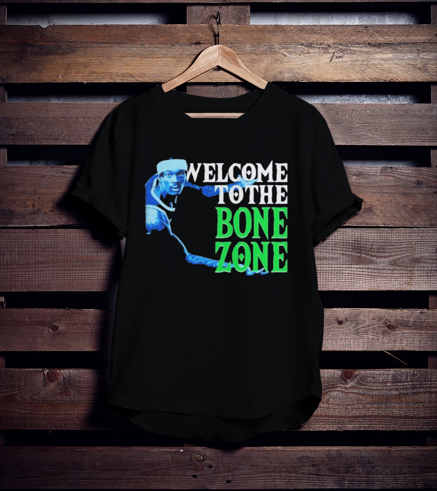 Welcome To The Bone Zone Minnesota Timberwolves Bones Hyland T-Shirt