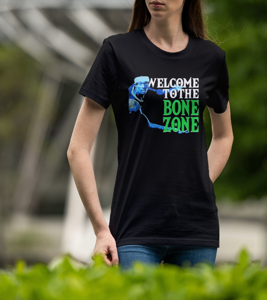 Welcome To The Bone Zone Minnesota Timberwolves Bones Hyland T-Shirt