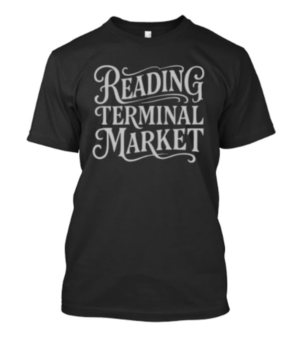Reading Terminal Market Black Established T-Shirt