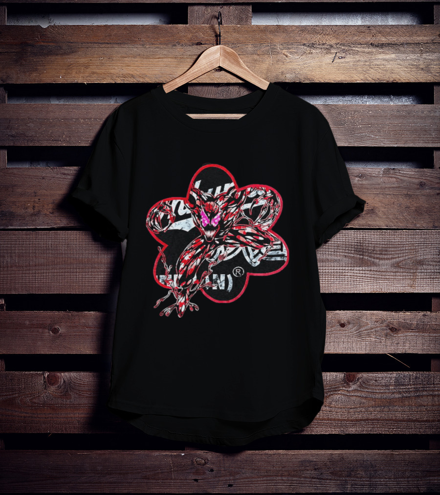Carnage Marvel Comics Inhuman Villain Art From Inhuman Collection T-Shirt