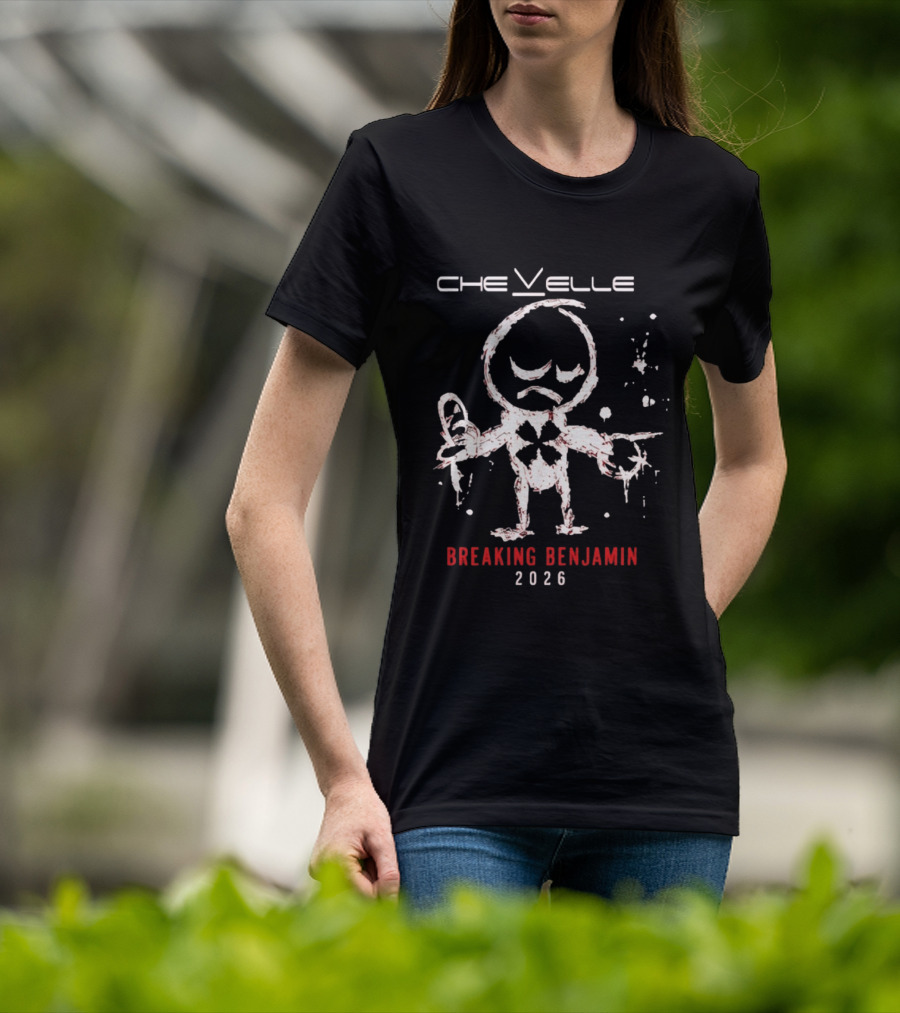 Chevelle Breaking Benjamin 2026 Tour T-Shirt
