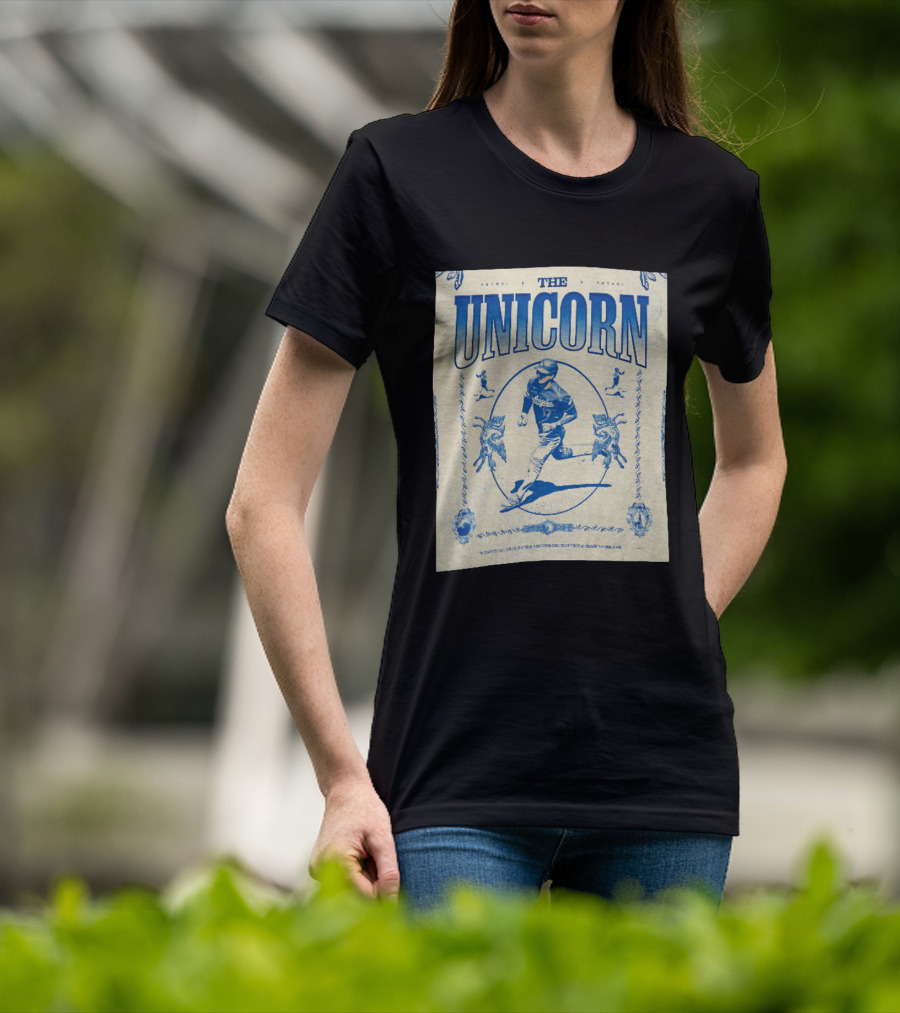 Shohei Ohtani The Unicorn Angels Dodgers Mythical Being Sports Star T-Shirt