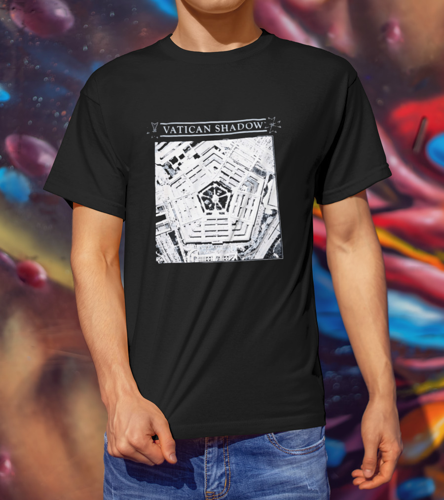 Vatican Shadow Pentagon Iconoclastic Industrial Electronic T-Shirt