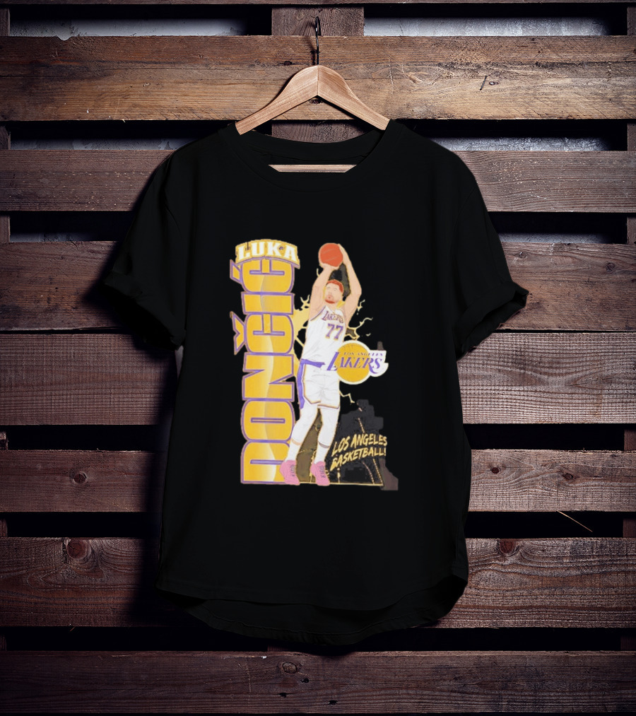 Los Angeles Lakers Luka Dončić Basketball 77 T-Shirt