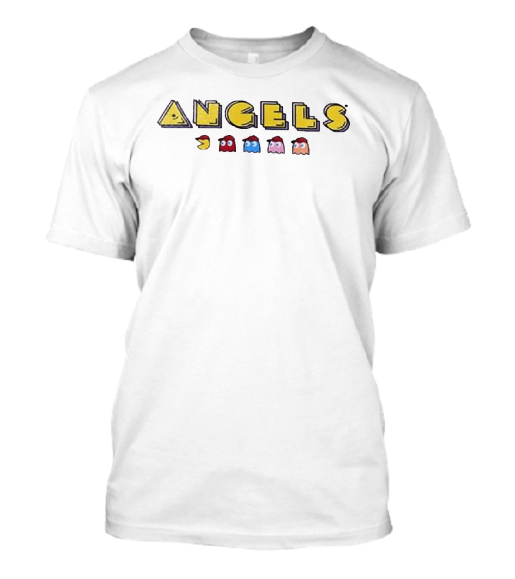 Los Angeles Angels Pac Man Ghosts Collaboration T-Shirt