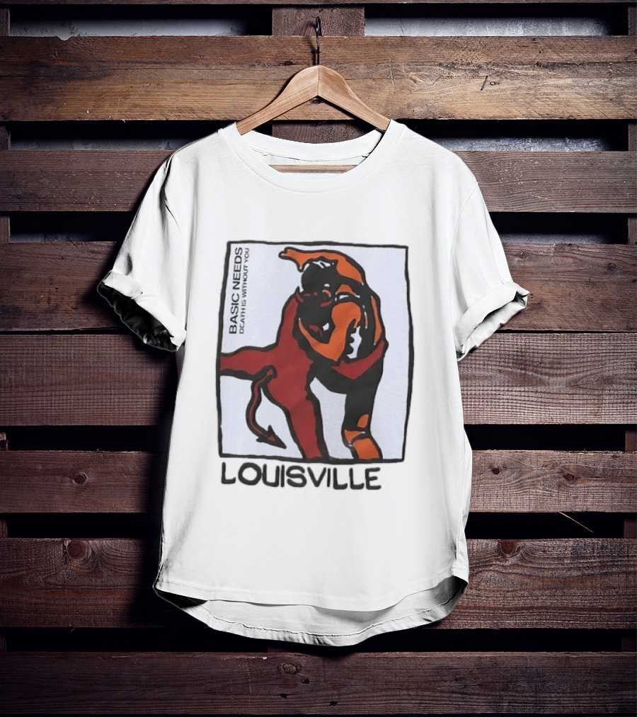 Louisville Basic Needs Death Is Without You Wrestling T-Shirt