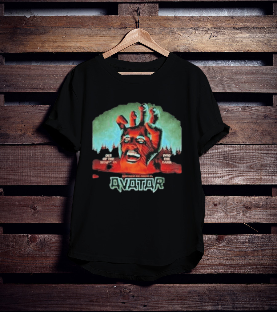 Avatar Band 2027 Tour Don't Go In The Forest Out Of The Shadows Into The Black T-Shirt