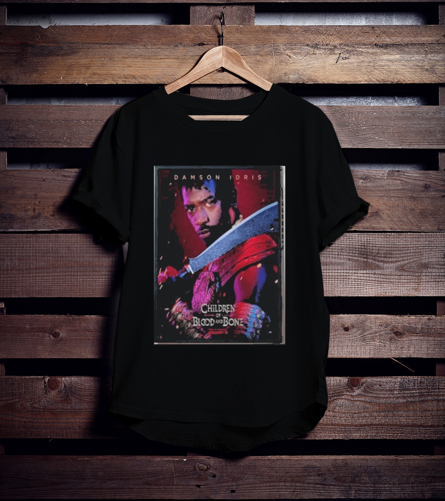 DAMSON IDRIS Children Of Blood And Bone January 15 T-Shirt