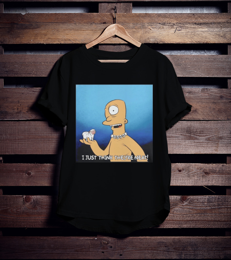 Odyssey The Cyclops I Just Think They're Neat Funny Cartoon T-Shirt