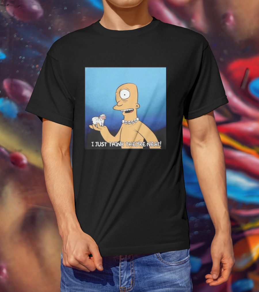 Odyssey The Cyclops I Just Think They're Neat Funny Cartoon T-Shirt