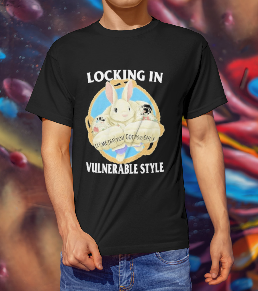 Locking In Vulnerable Style Rabbit T-Shirt
