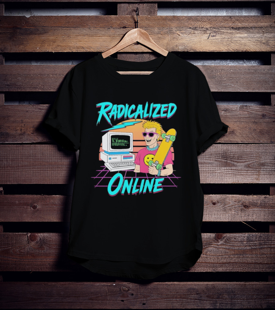 Radicalized Online Skater Computer T-Shirt