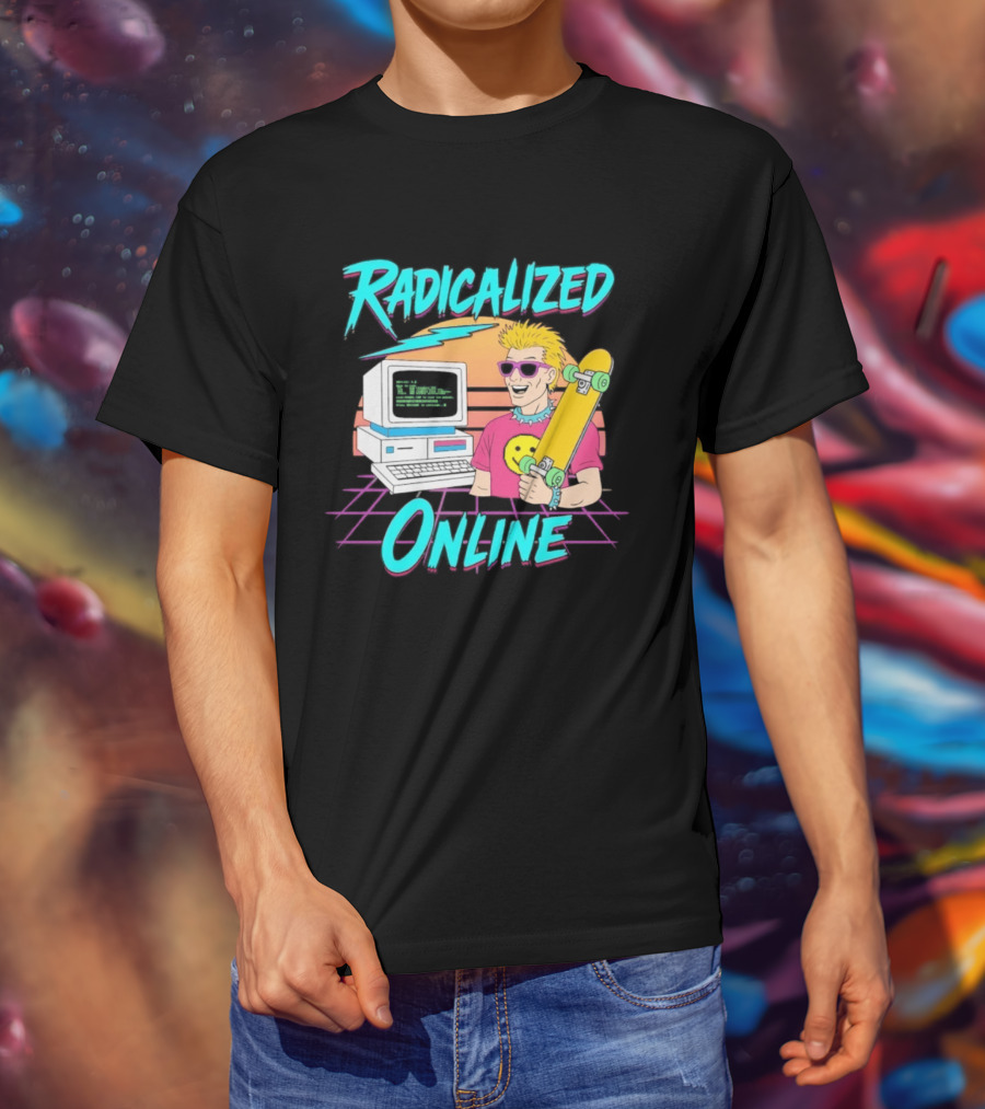 Radicalized Online Skater Computer T-Shirt