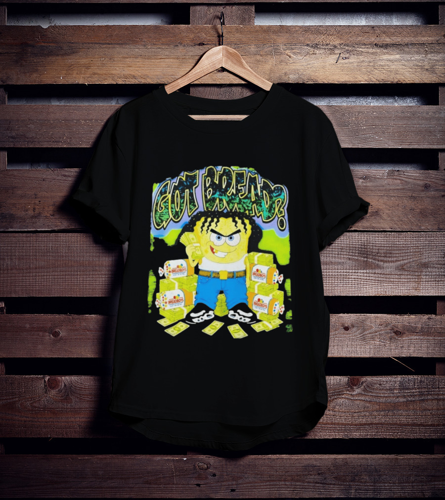 Got Bread Breadboys Cash Stacks And Cartoon Dollar Blocks T-Shirt