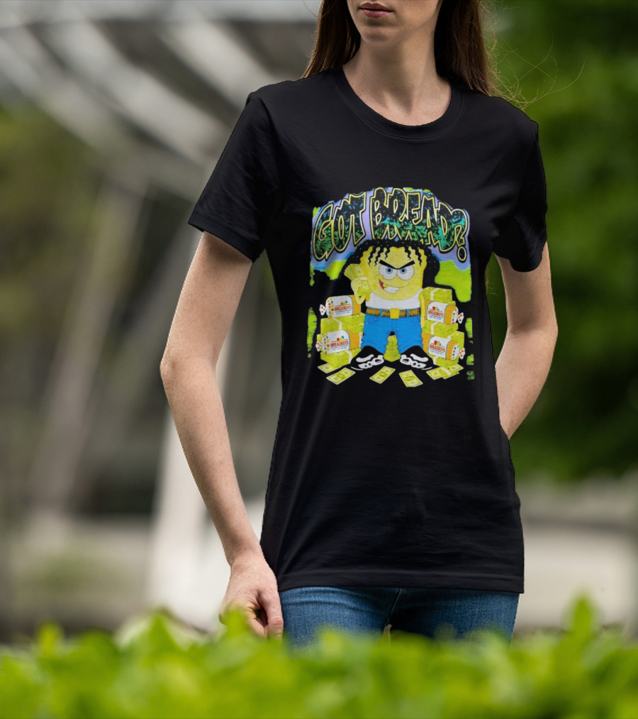 Got Bread Breadboys Cash Stacks And Cartoon Dollar Blocks T-Shirt