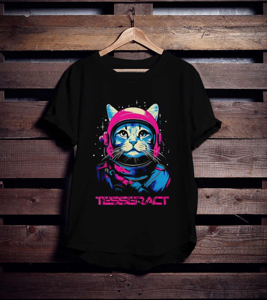 TesseracT Cosmic Cat Astronaut T-Shirt