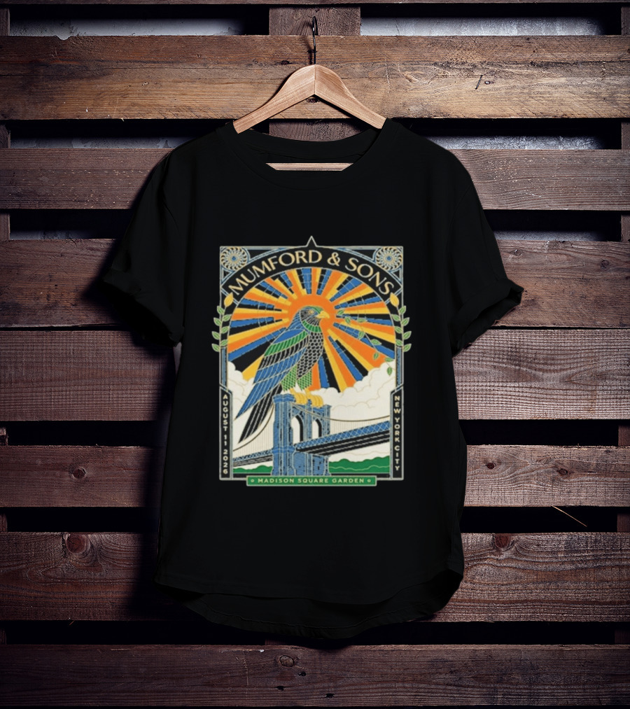Mumford & Sons Madison Square Garden New York City August 11 2026 Event T-Shirt