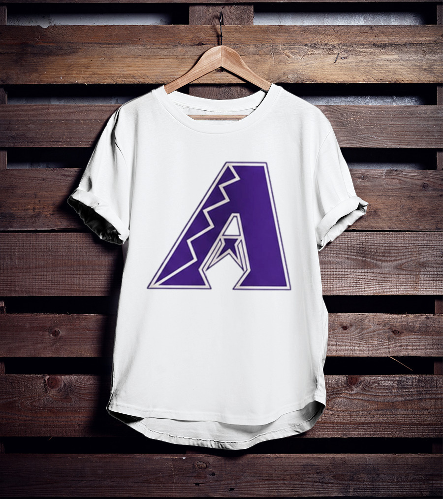 2026 Arizona Diamondbacks GCU Jersey Giveaway Purple "A" T-Shirt