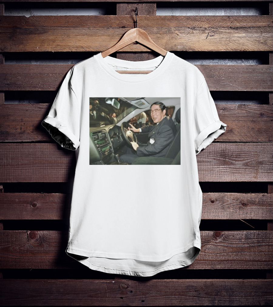Hiroshi Okuda Driving Legacy Toyota Global Leadership Influence T-Shirt