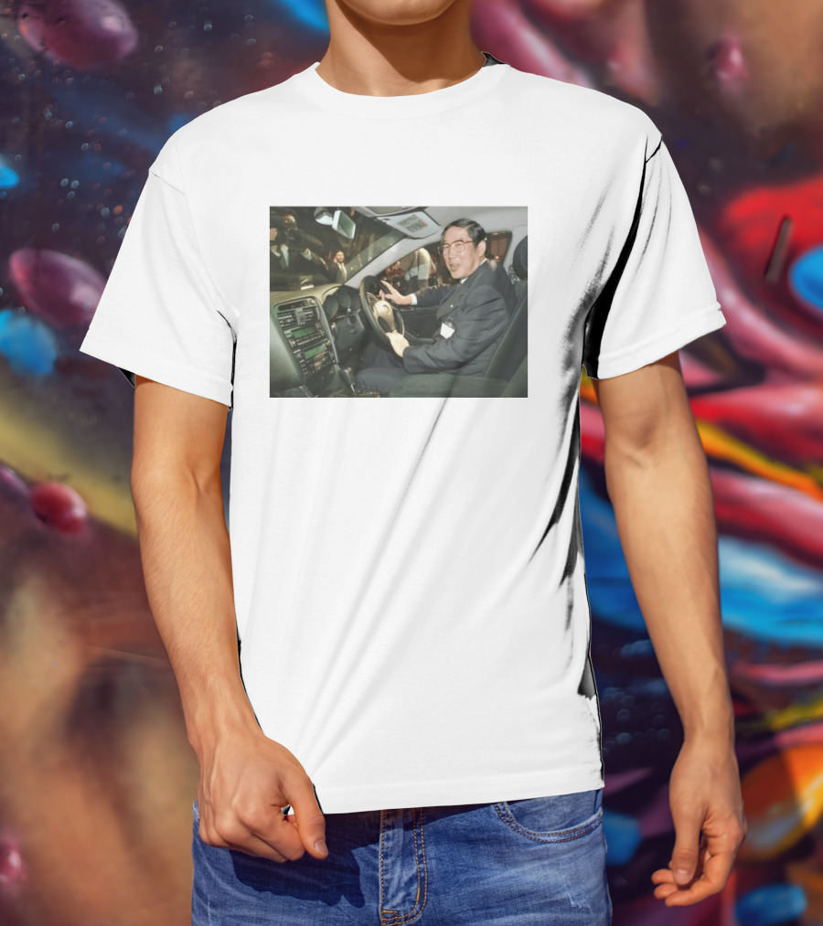 Hiroshi Okuda Driving Legacy Toyota Global Leadership Influence T-Shirt