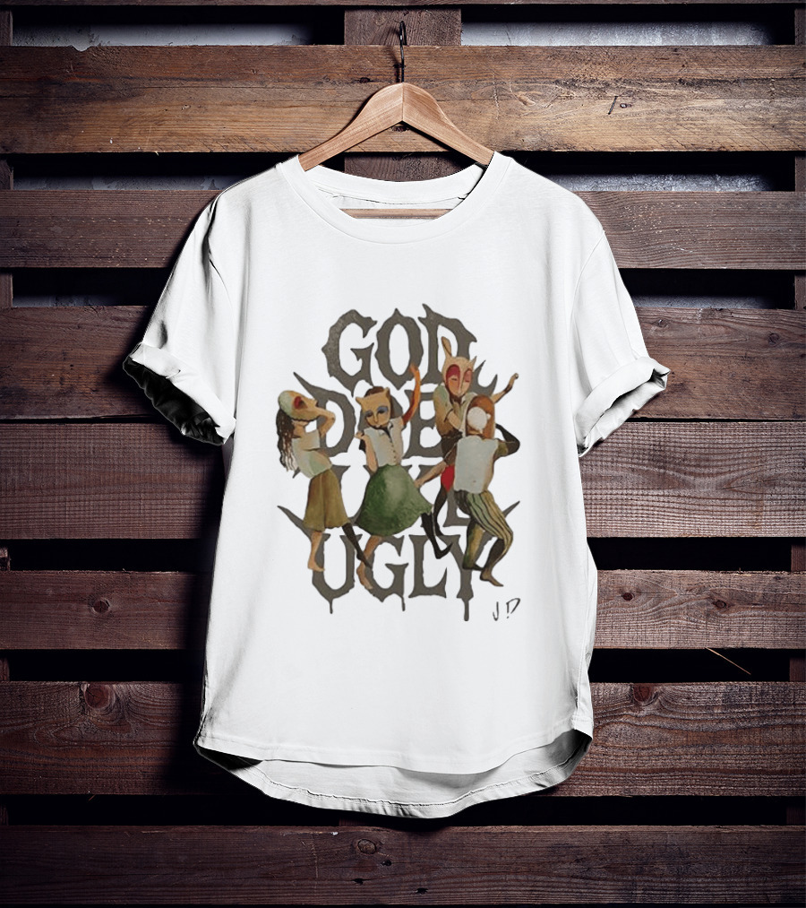 JID GDLU X Dreamville God Does Like Ugly Dollar And A Dream T-Shirt