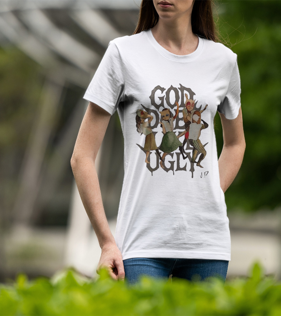 JID GDLU X Dreamville God Does Like Ugly Dollar And A Dream T-Shirt
