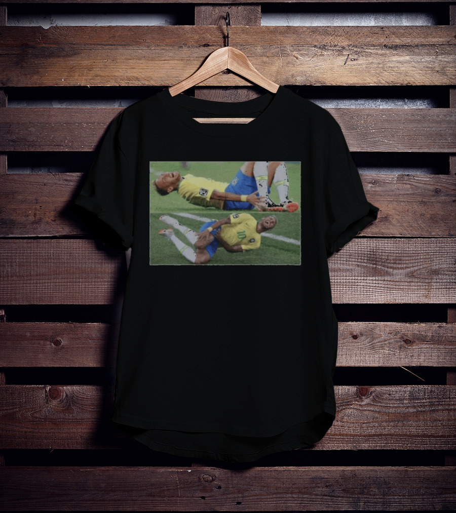 Netballers Would Never Roll Neymar Soccer Meme T-Shirt