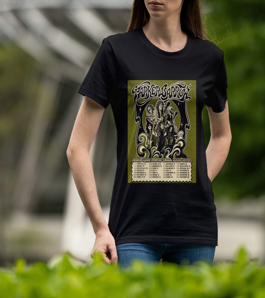 Parker Barrow Hold The Mash Fall Tour 2026 Concert Memphis Atlanta Nashville Houston T-Shirt