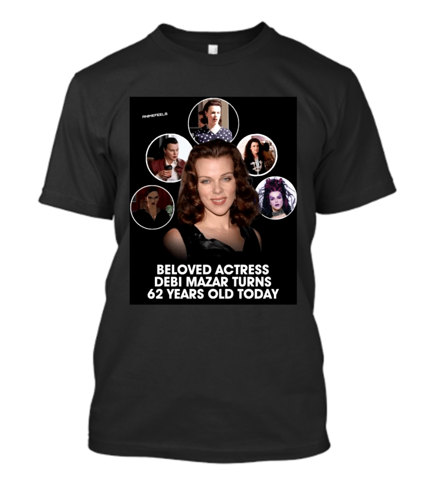 Beloved Actress Debi Mazar Celebrates 62nd Birthday With Iconic Roles AnimeFeels T-Shirt