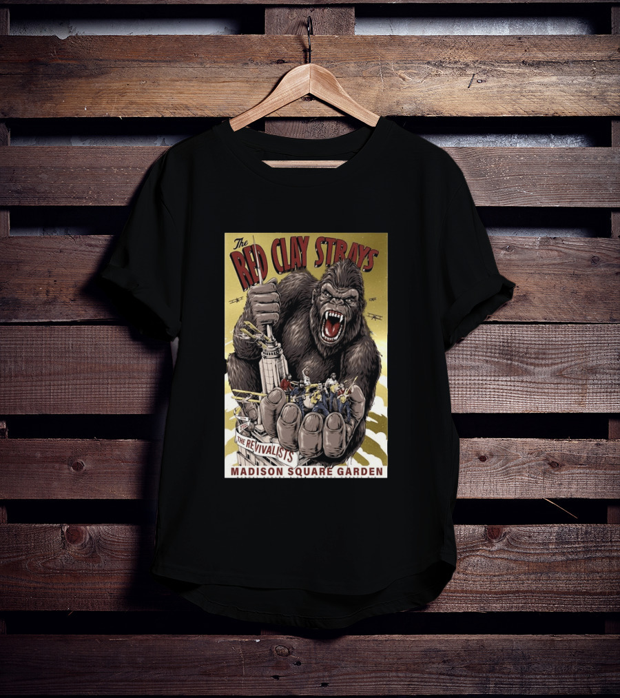 The Red Clay Strays The Revivalists Madison Square Garden New York August 09 2026 Concert T-Shirt