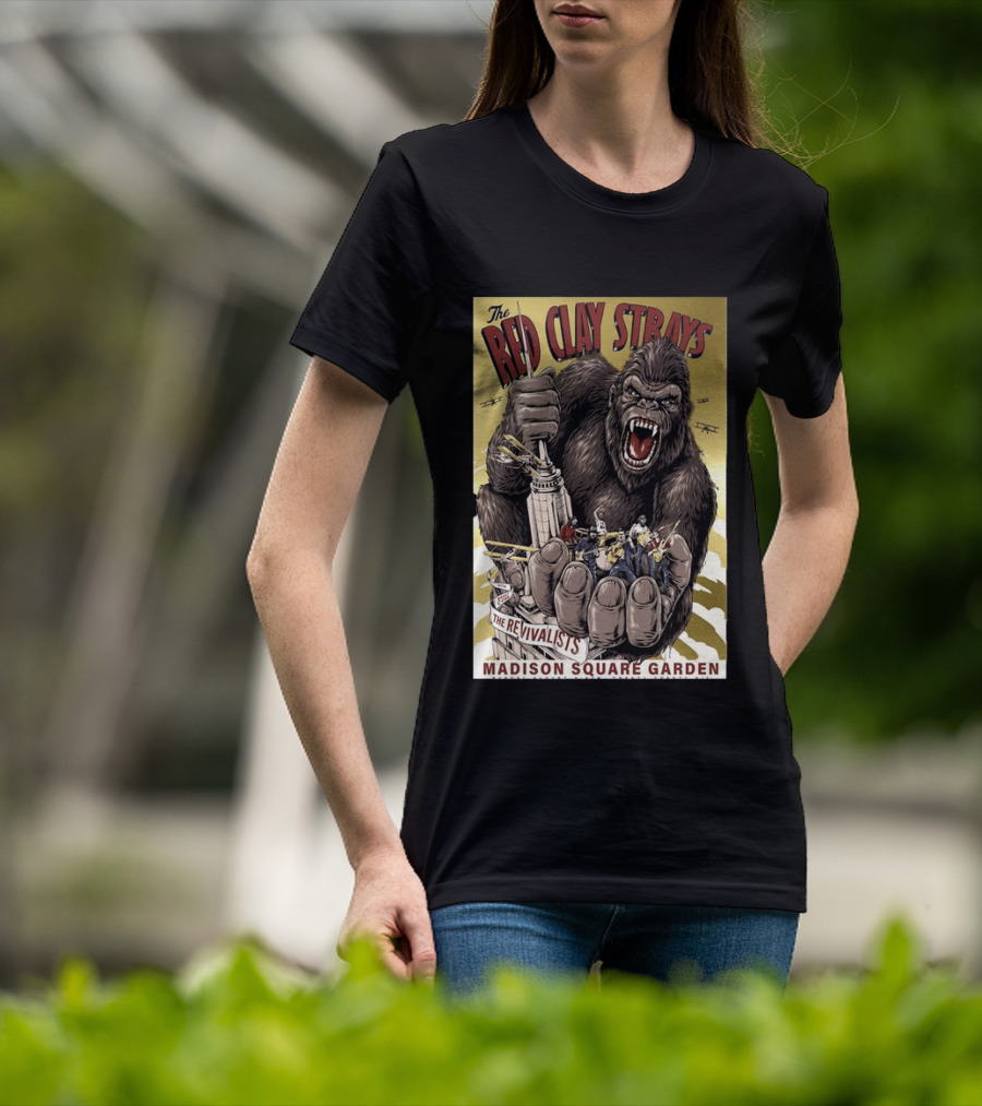 The Red Clay Strays The Revivalists Madison Square Garden New York August 09 2026 Concert T-Shirt