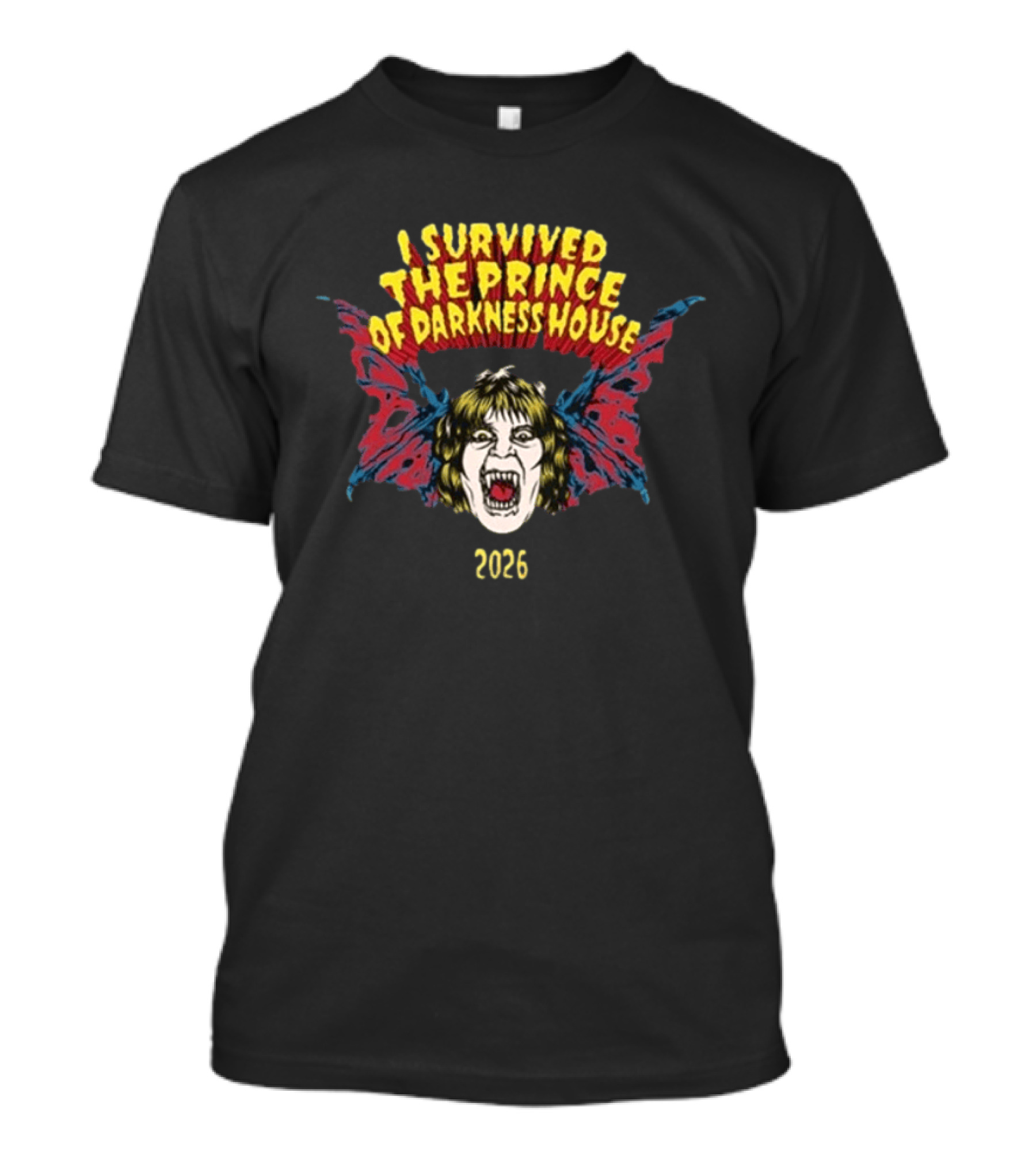I Survived The Prince Of Darkness House 2025 Bat T-Shirt