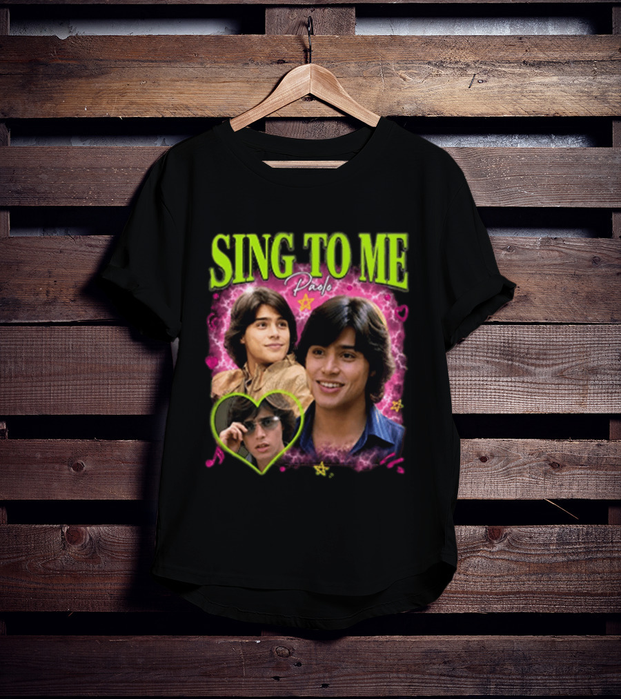 Sing To Me Paolo Lizzie McGuire Movie T-Shirt