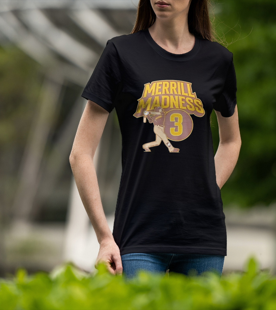 Merrill Madness 3 Jackson San Diego Padres T-Shirt