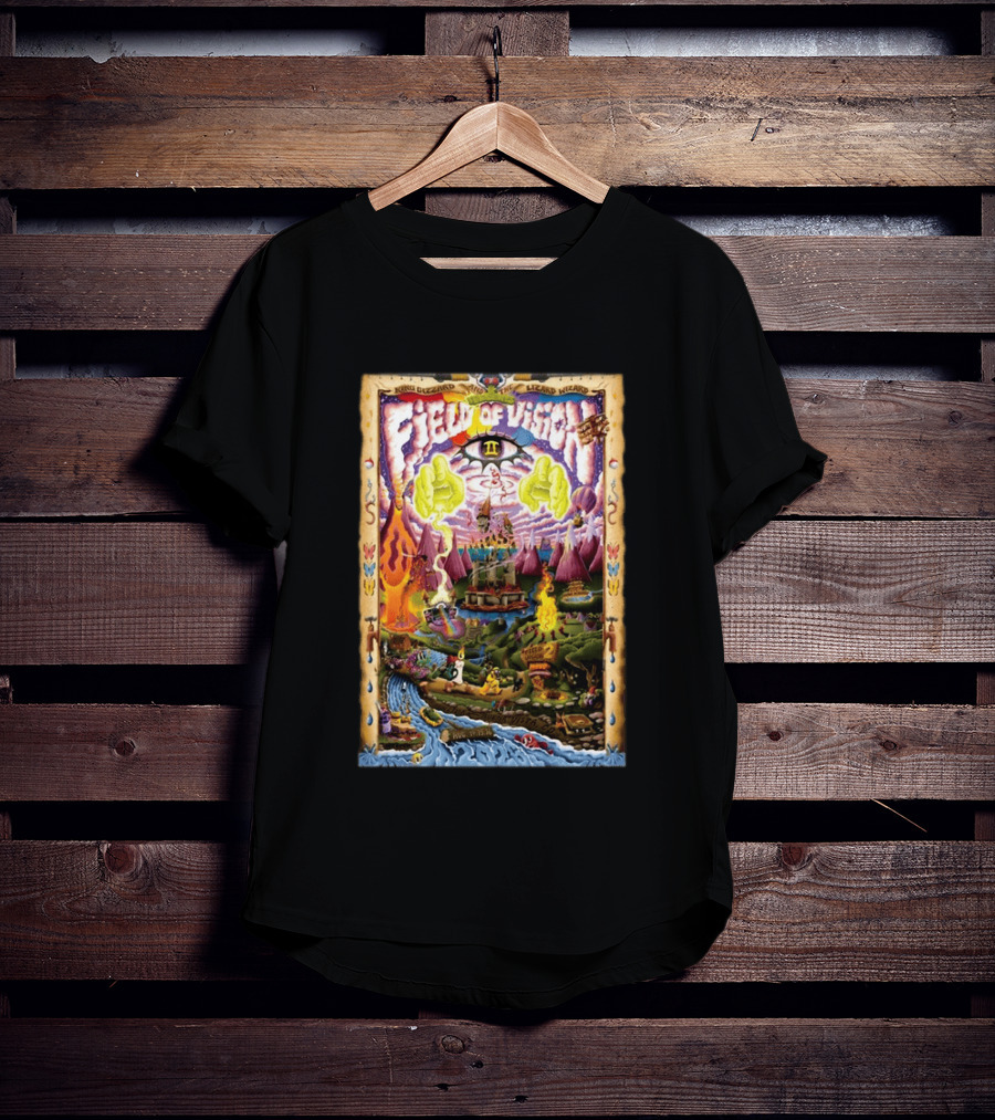 King Gizzard And The Lizard Wizard Field Of Vision II Meadow Creek Buena Vista CO Aug 14 16 2026 T-Shirt