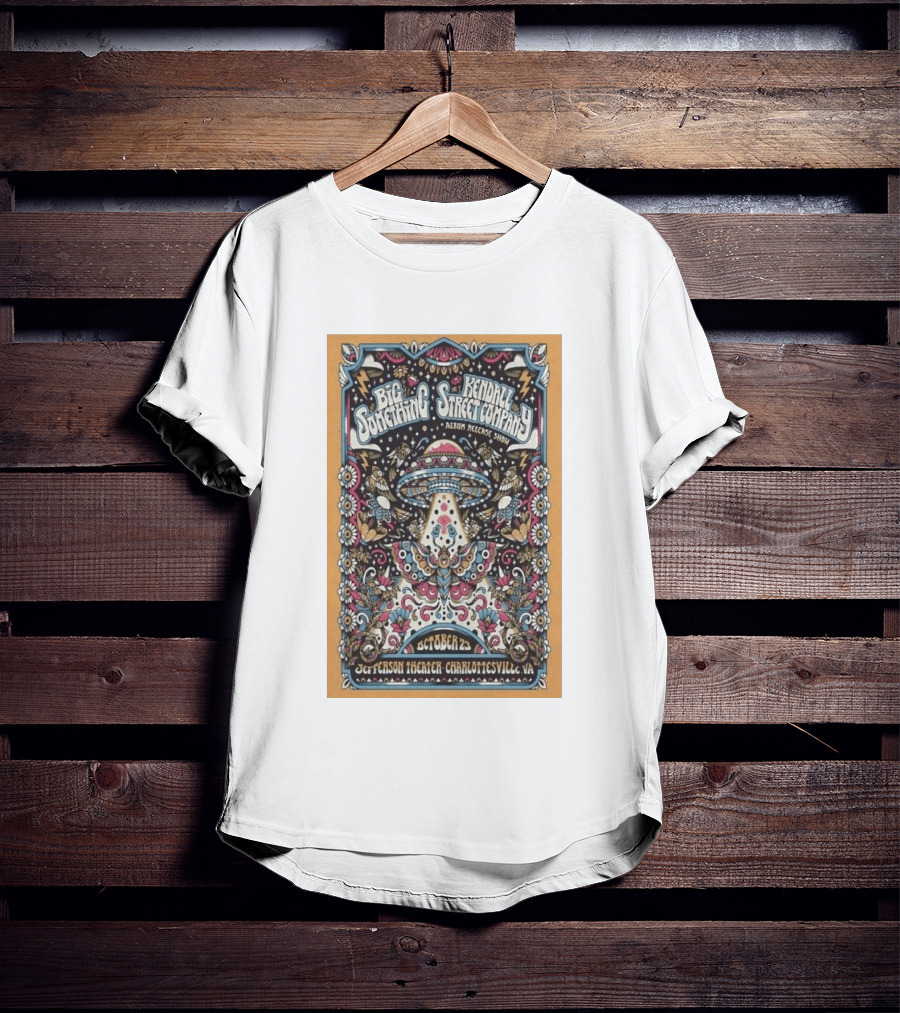 Big Something Kendall Street Company Album Release Show Jefferson Theater Charlottesville VA October 25 2026 T-Shirt
