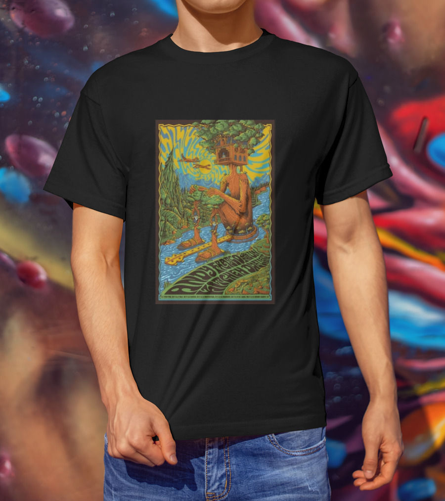 Andy Frasco Aug 14 2026 Atomic Block Party St. Louis MO Psychedelic T-Shirt