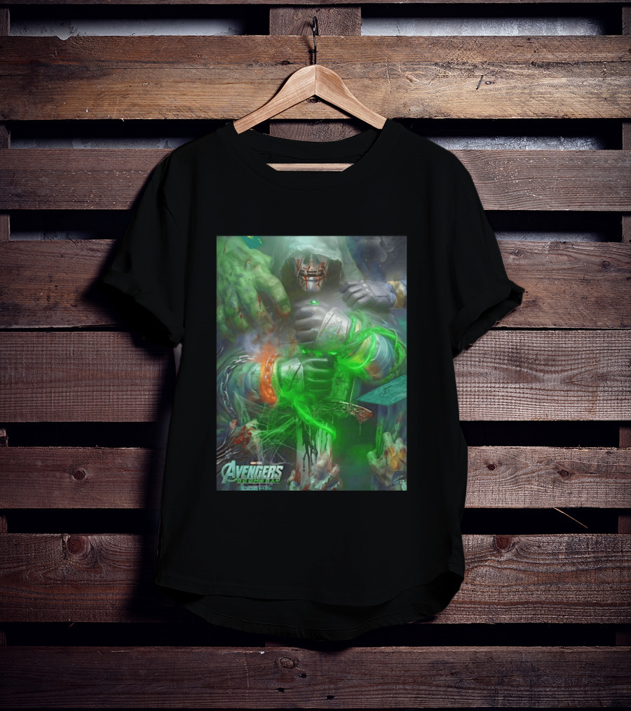 Avengers Doomsday Infinity Vision Powered Heroes Chaos T-Shirt