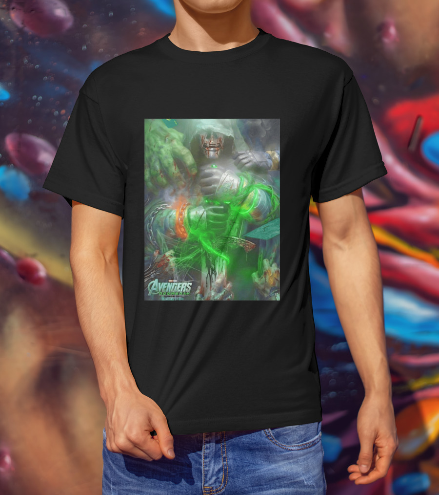Avengers Doomsday Infinity Vision Powered Heroes Chaos T-Shirt