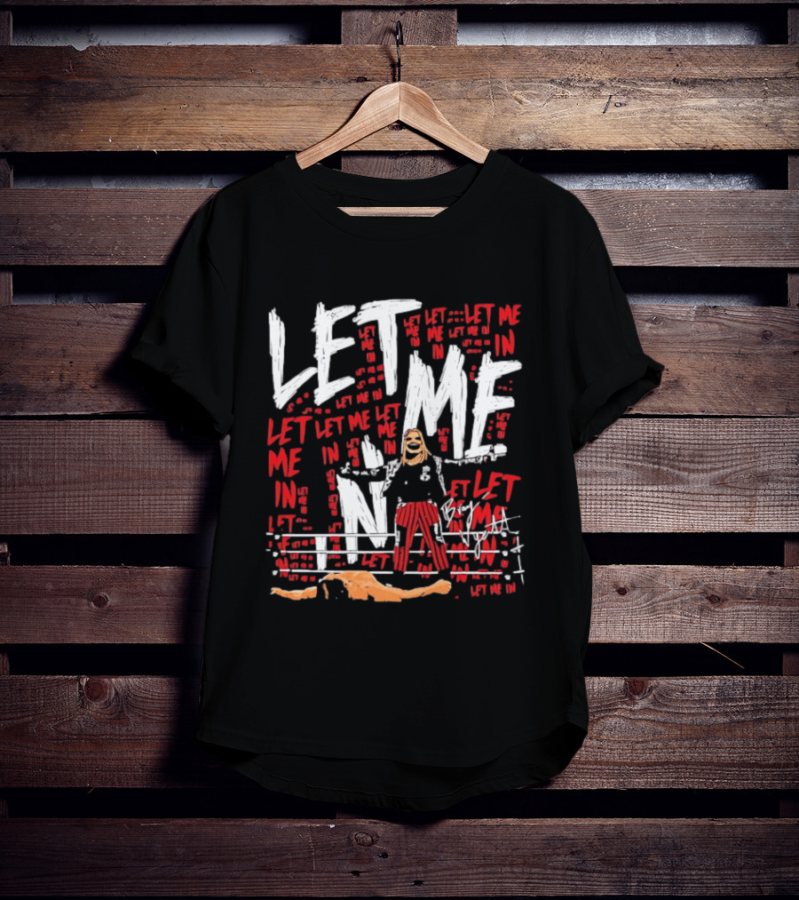 Bray Wyatt The Fiend Let Me In Wrestling Graffiti T-Shirt