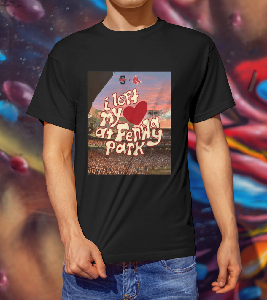 Cleveland Guardians Boston Red Sox I Left My Heart At Fenway Park T-Shirt