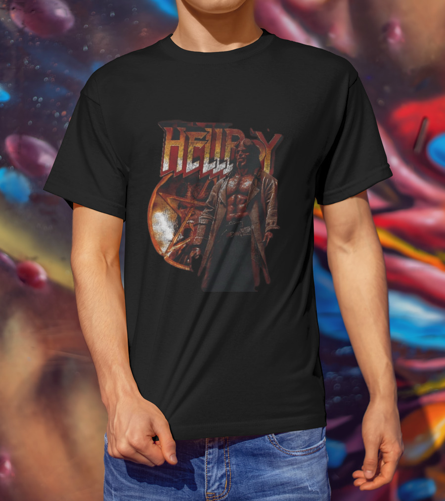 Hellboy Mike Mignola Dark Horse Comics T-Shirt