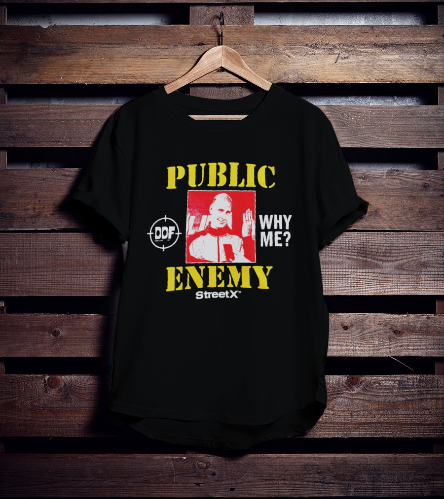 Dan Richardson Western Bulldogs Public Enemy Why Me StreetX DDF T-Shirt